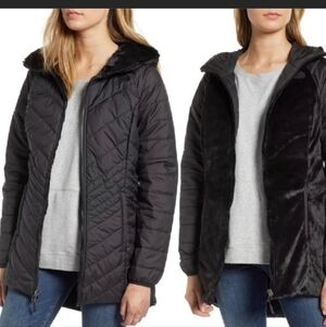 Women's Black Quilted Jacket